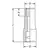 თავაკი ტორსული გრძელი TOPMASTER 330108 1/4" 8 მმ