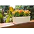 Flower pot Lamela BEGONIA 19x56cm 12l white
