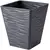 Горшок пластиковы для цветов FORM PLASTIC Sahara Dunes square 3940-014 Ø40 антрацит