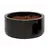 Горшок керамический Mega Collections Glazed Bowl Shiny 38х20см 20л черный