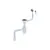Siphon for kitchen sink with overflow and flexible pipe ANI PLAST A0145EUDIY 1/2" 40x40/50mm Siphon for kitchen sink with overflow and flexible pipe ANI PLAST A0145EUDIY 1/2" 40x40/50mm