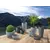 ქოთანი პლასტმასის, ეზოს Scheurich 253/58 WA.GLOBE JARD. SCHWARZ GRANIT