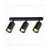 სპოტი Milagro ML1162 Pipe 3 GU10 შავი