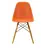 Kitchen chair 638 orange