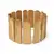Extendable mini wooden fence 120x20 cm