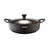 Pan-kettle granite Arshia CO498-3119 26509 black 36cm