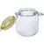 Glass jar with lid Koopman CD1001950 1000ml