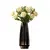 Ceramic flower vase 25 cm JY2023-2