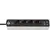 დამაგრძელებელი 4 Brennenstuhl 1,5მ 2 USB ამომრთველი თეთრი შავი