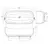 Artificial stone bath Vayer CITIZEN SERPENS 165X75 cm