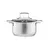 Pot with glass lid Ambition HUGO 44460 22cm 3,5l Pot with glass lid Ambition HUGO 44460 22cm 3,5l