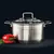 Pot with glass lid Ambition HUGO 44460 22cm 3,5l Pot with glass lid Ambition HUGO 44460 22cm 3,5l