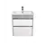 Bathroom furniture with washbasin Polo Loft 60-U grey/white Cosmo 60 cm Bathroom furniture with washbasin Polo Loft 60-U grey/white Cosmo 60 cm