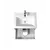 Bathroom furniture with washbasin Polo Loft 60-U grey/white Cosmo 60 cm Bathroom furniture with washbasin Polo Loft 60-U grey/white Cosmo 60 cm
