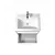 Bathroom furniture with washbasin Polo Loft 60-U grey/white Cosmo 60 cm Bathroom furniture with washbasin Polo Loft 60-U grey/white Cosmo 60 cm
