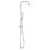 Shower system Tempesta System 200 Chrome