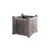 ხის ქოთანი EDA Plastiques CHARME BAC CARRE 40 X 40 X 40სმ 31ლ