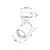 სპოტი Milagro ML0675 Volf 1 GU10 შავი