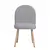 Chair TIFFANY GREY 50x60x87 cm