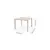 Table square Urbanite 90x90x75 cm
