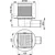 ტრაპი Alcadrain APV31 105x105/50 მმ ტრაპი Alcadrain APV31 105x105/50 მმ