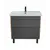 Bathroom furniture with washbasin JESSY 80-U Wood/Grey Sempre 81 cm