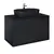 Bathroom vanity without washbasin Elita GLAM Black Matt 90 cm Bathroom vanity without washbasin Elita GLAM Black Matt 90 cm