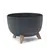 ქოთანი ყვავილის Lamela Bowl ROMA ECO recycled 400 jumper 21ლ