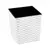 ქოთანი ყვავილის Lamela JUKA rattan planter white 25x25 სმ ქოთანი ყვავილის Lamela JUKA rattan planter white 25x25 სმ