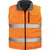 Warm double-sided waistcoat Coverguard 7HWGO XL orange