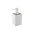 Dispenser for liquid soap Bisk Pure ceramic 06575