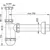 Washbasin siphon Alcadrain A43