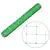 Plant net Bradas 8g/m2 2х10m