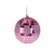 საახალწლო სათამაშო სარკისებრი ბურთი 10 სმ 2ass fuchsia