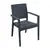 Стул темно серый Ibiza 87x59x58 см