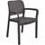 Plastic chair Allibert Samanna 53x58x83 cm brown