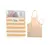 Apron Koopman COTTON STRIPE 3ASS CLR