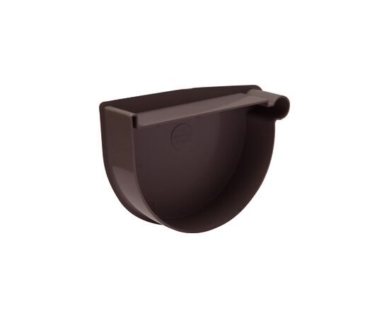 Funnel cap right RainWay 130 mm brown