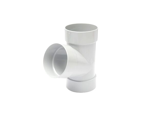 Tee pipe RainWay 75 mm 67° white