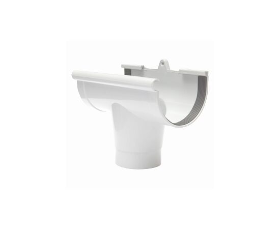 Gutter funnel RainWay 130 mm white