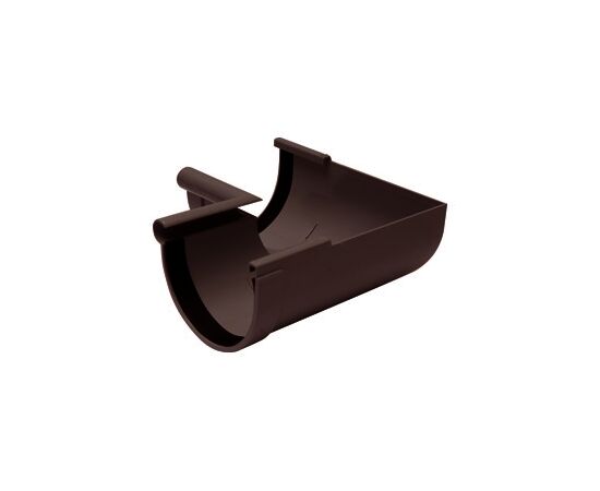 Internal gutter corner RainWay 90° 90 mm brown