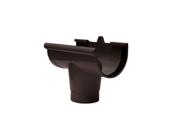 Gutter funnel RainWay 130 mm brown