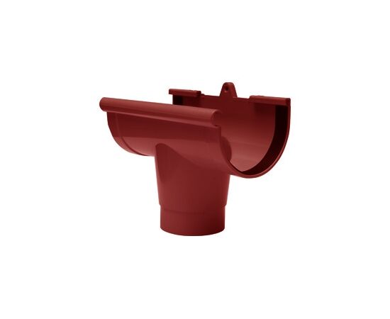 Gutter funnel RainWay 90 mm red