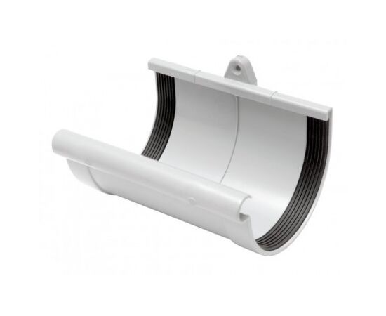 Trench coupling white Rainway 90 mm