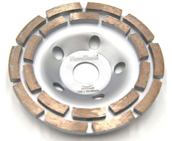 Шлифовальный алмазный диск Novotools Standard NTDDGW125 125x7x22.23 мм