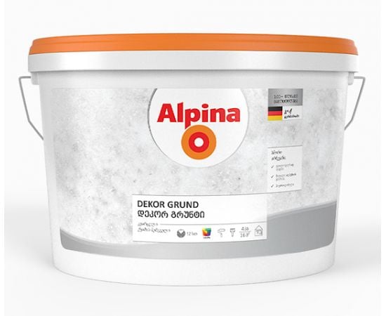 Грунтовая краска Alpina Dekor Grund 8 кг