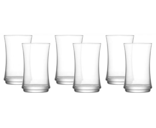 Set of glasses for water and juice Lav LUN358 365 ml 6 pc