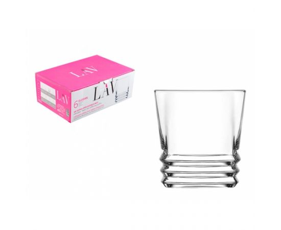 Glass for whiskey Lav ELG360F 315 ml 6 pc