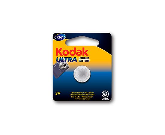 ელემენტი Kodak ULTRA Lithium 30414747 CR1616 3V 1 ც