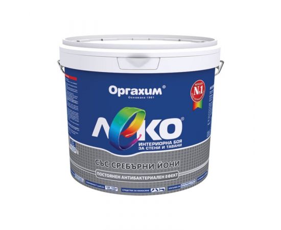 Interior paint with silver ions Leko 100509 8.5 l white
